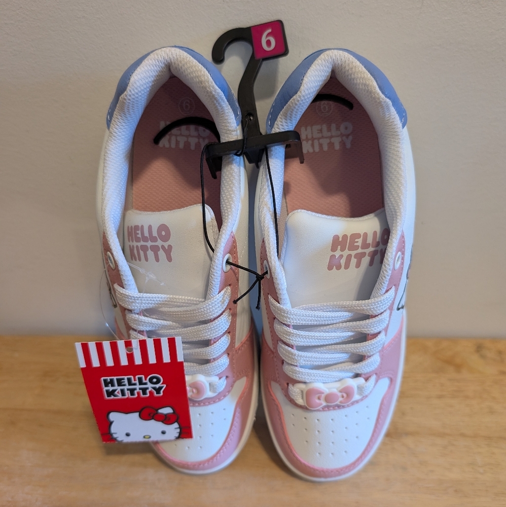 Hello Kitty Sneakers - Pink and White Delight